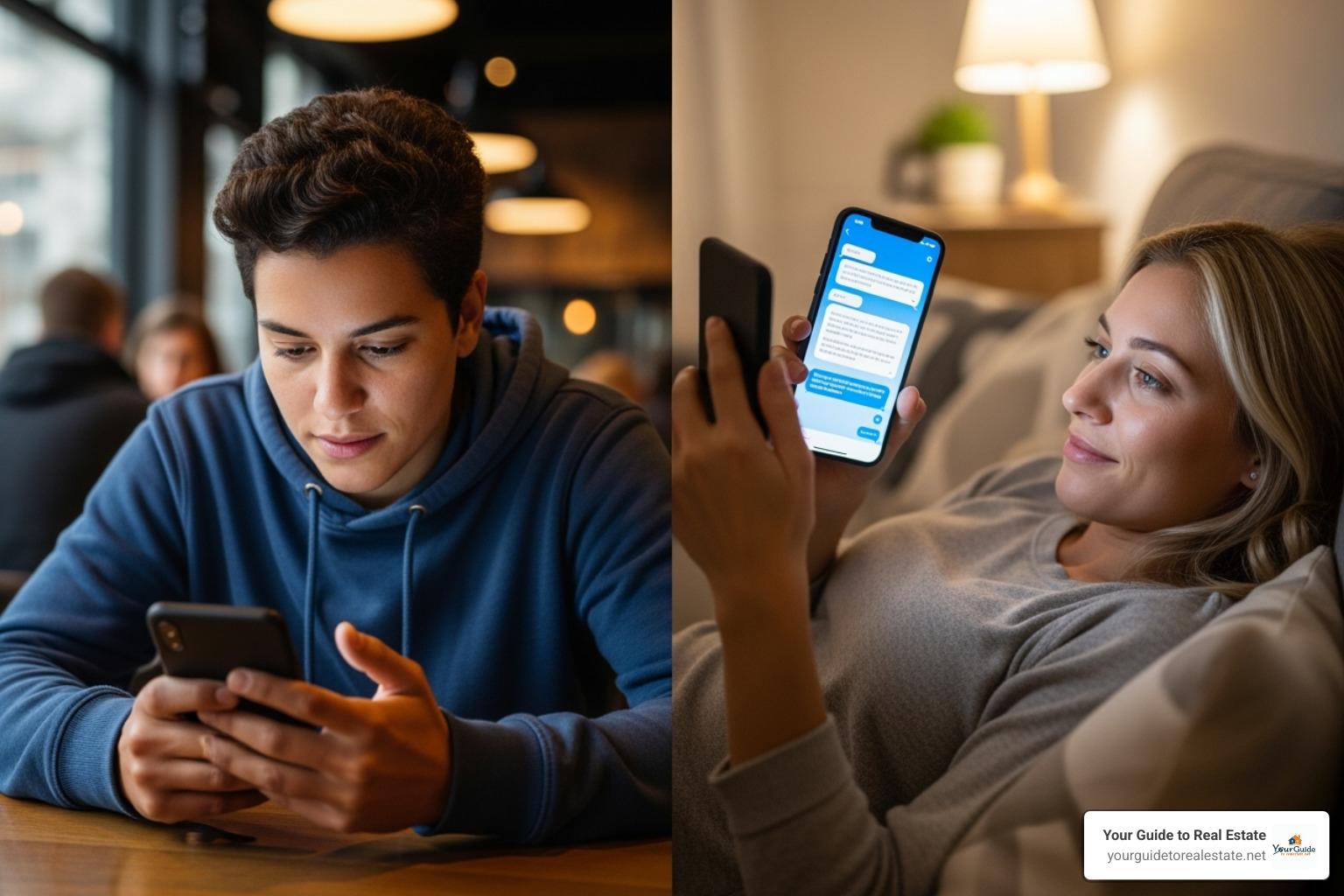 two people texting back and forth - what does hb mean in text