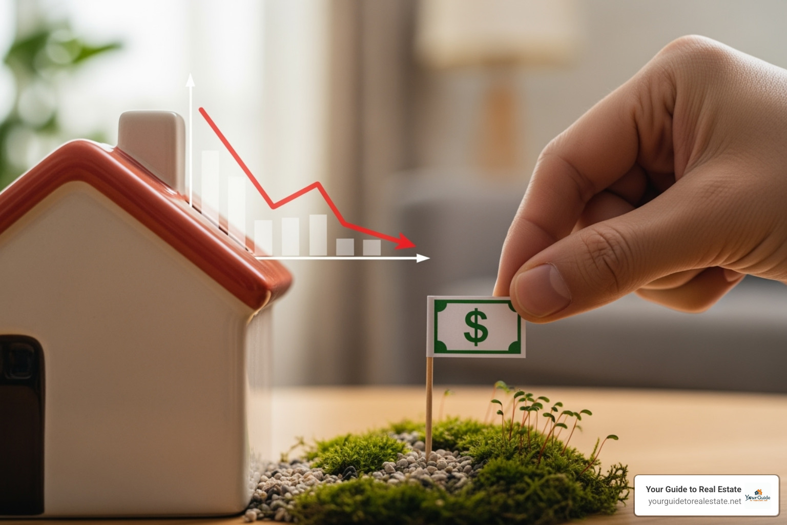 person comparing mortgage offers on laptop - mortgage rates drop