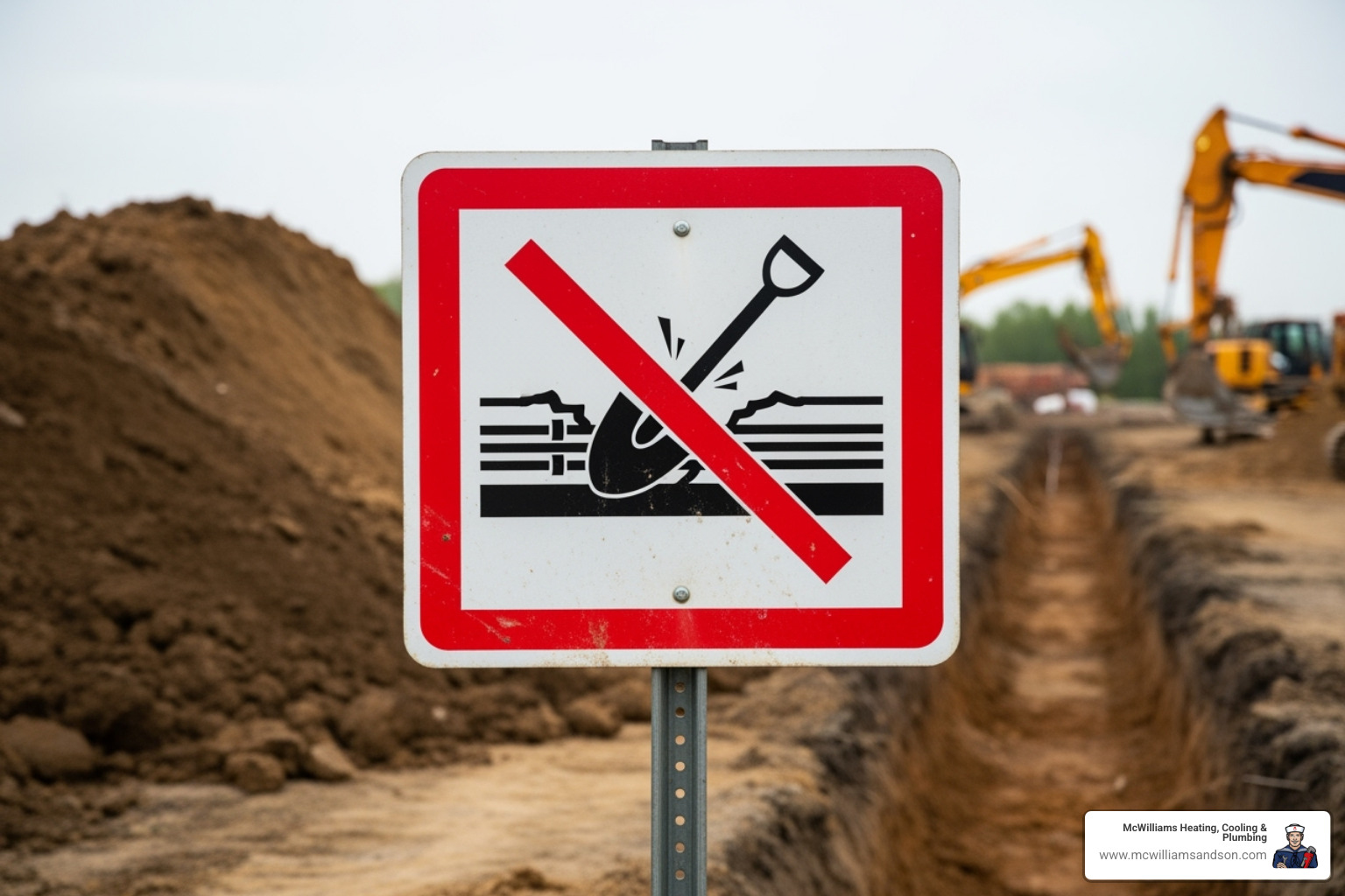 A "Call 811 Before You Dig" sign prominently displayed - underground gas line installation lufkin A "Call 811 Before You Dig" sign prominently displayed - underground gas line installation lufkin