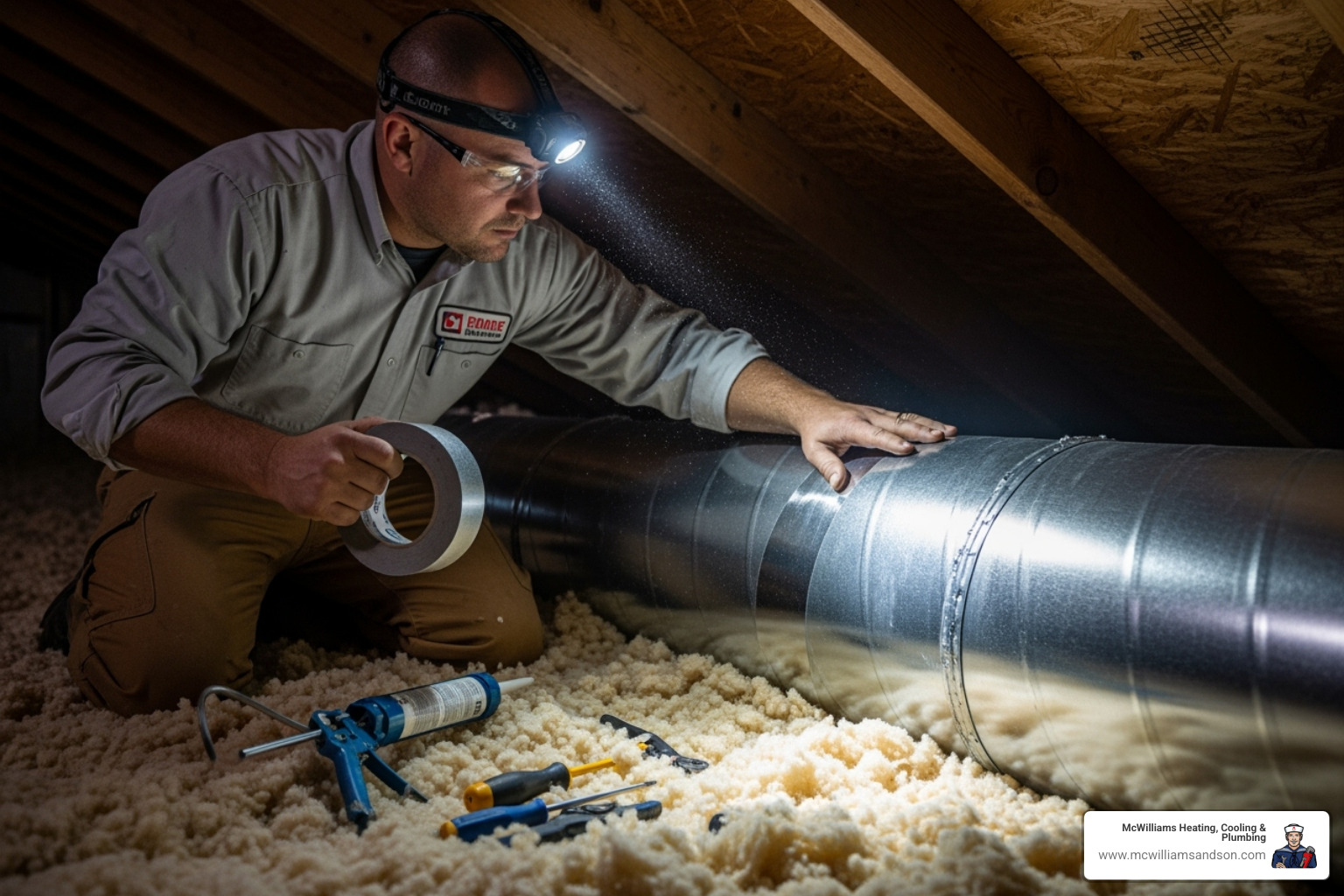 technician working on ductwork - residential heating installation nacogdoches technician working on ductwork - residential heating installation nacogdoches