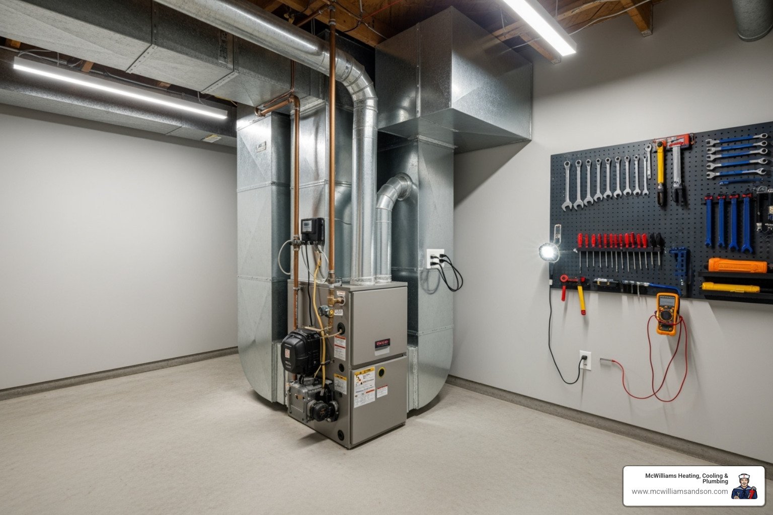 clear accessible area around furnace - furnace tune up nacogdoches