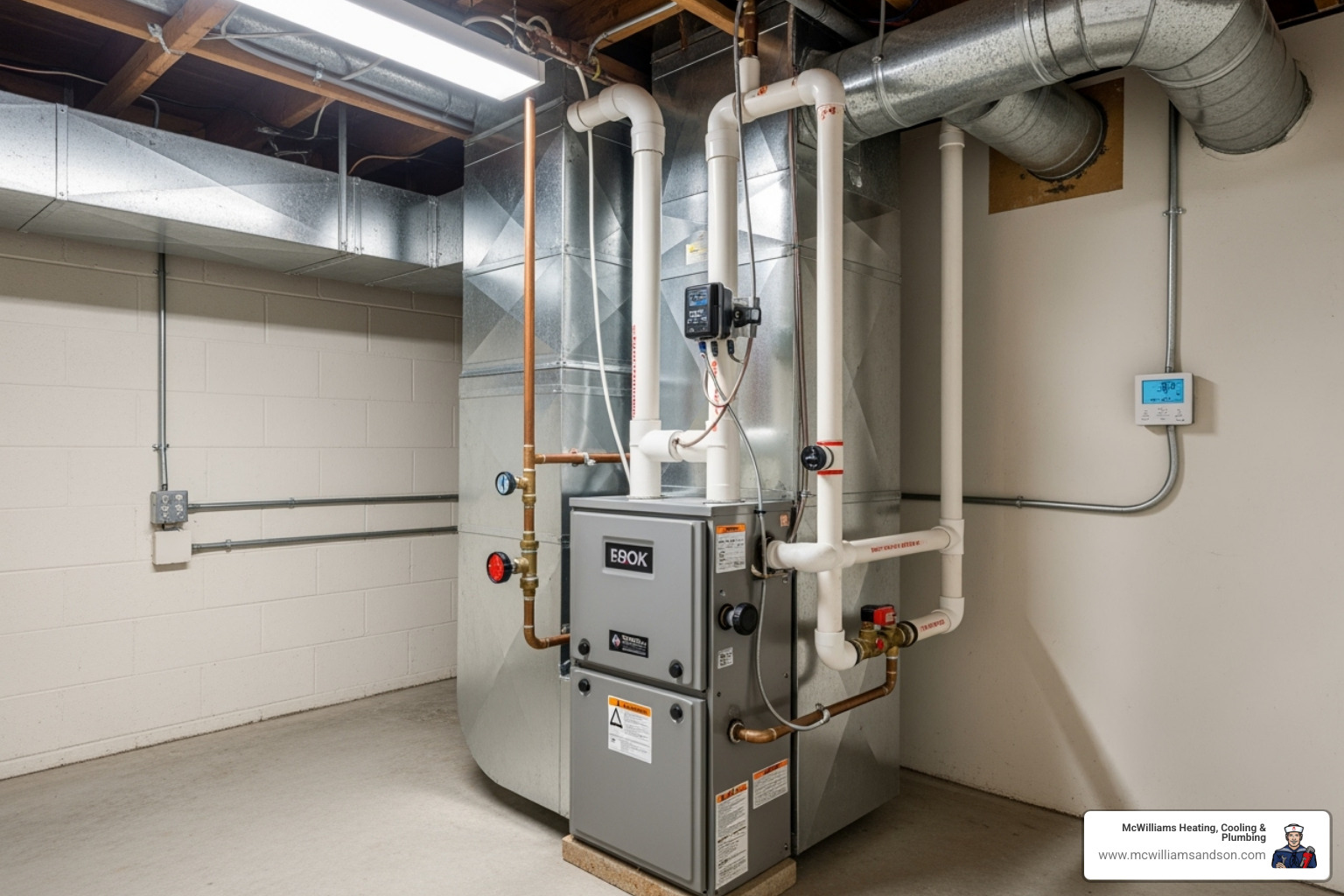 clean well maintained furnace - furnace tune up nacogdoches