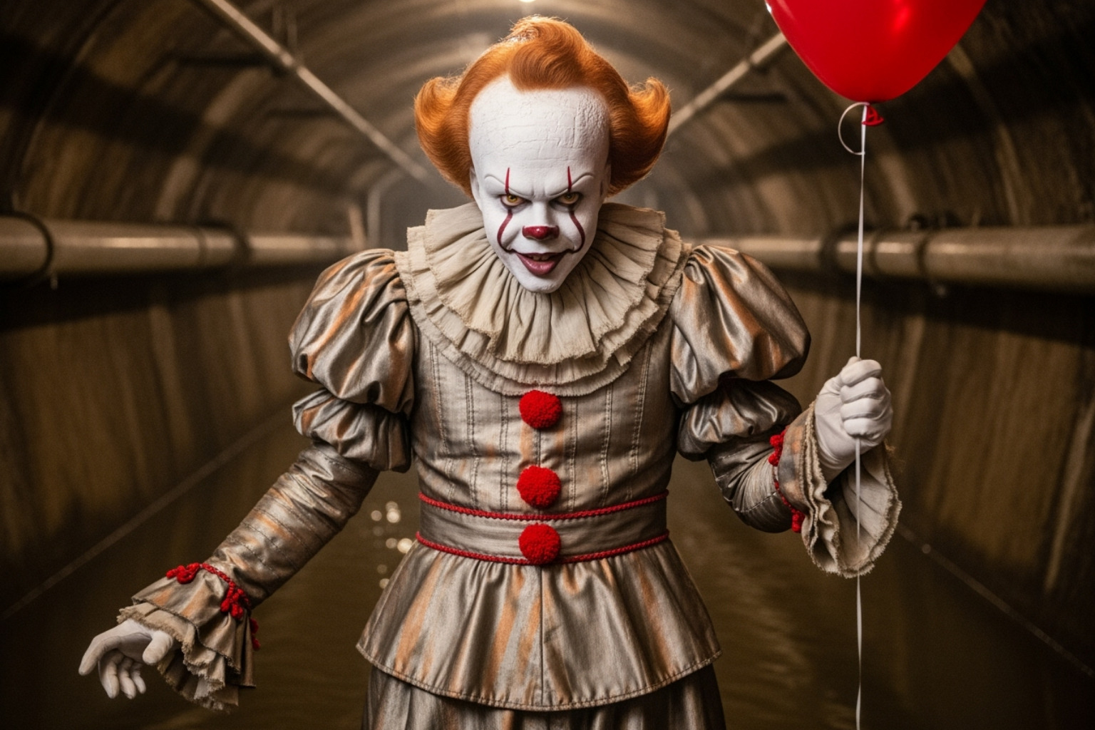 Tim Curry as Pennywise from the 1990 miniseries - pennywise the dancing clown