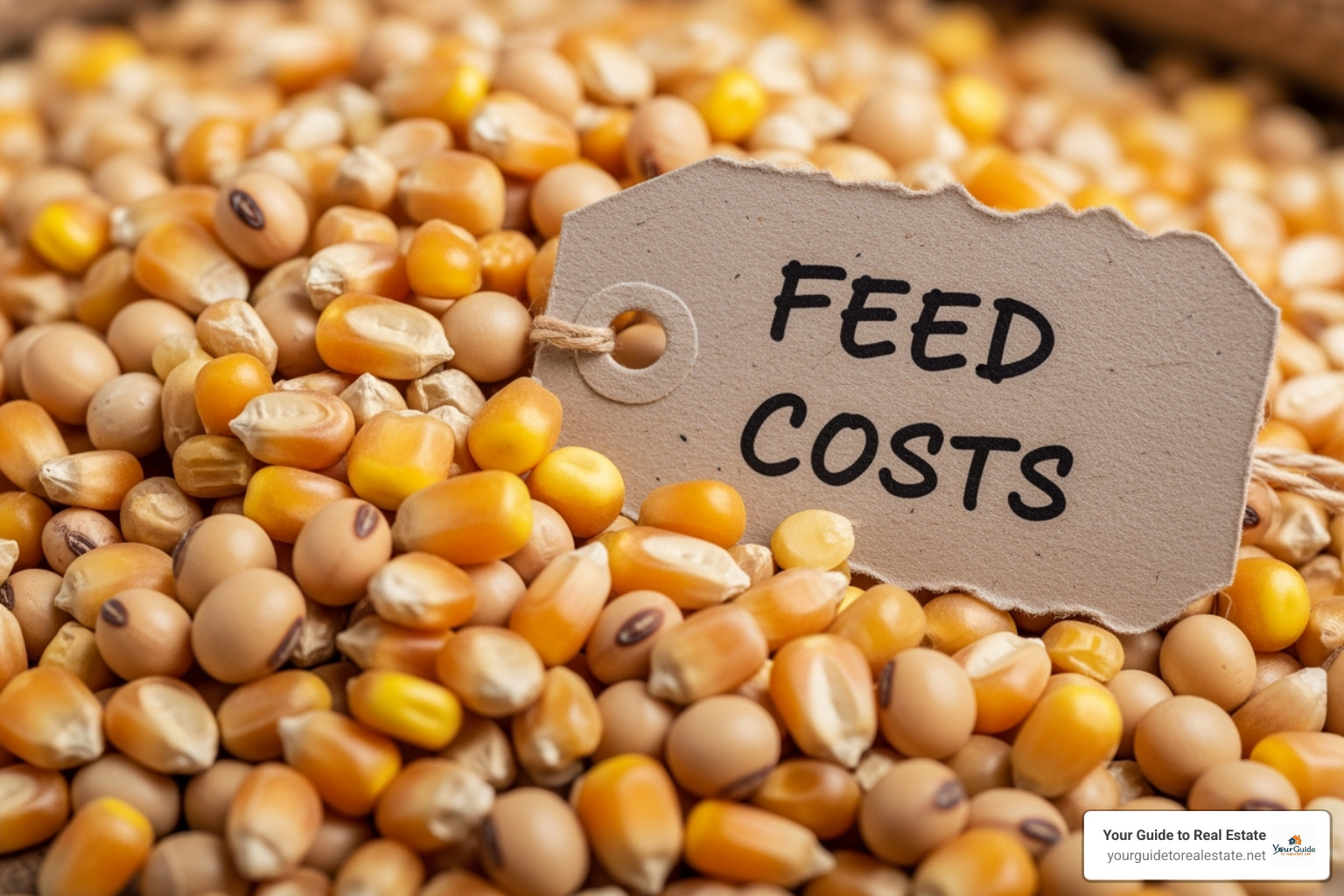 corn and soybeans representing increased feed costs - why are eggs so expensive