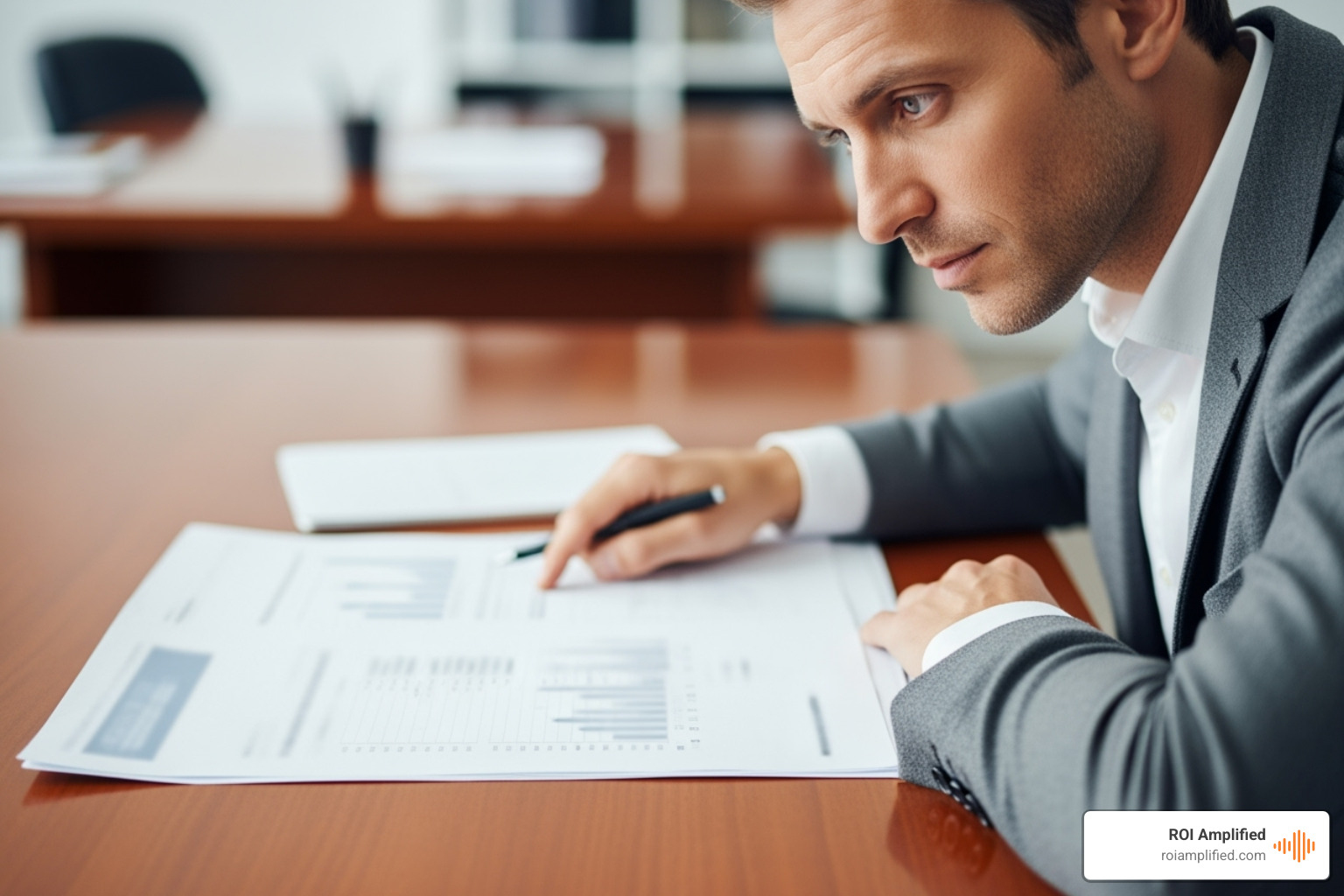 A person analyzing a chart with key performance indicators - Tampa search engine marketing A person analyzing a chart with key performance indicators - Tampa search engine marketing