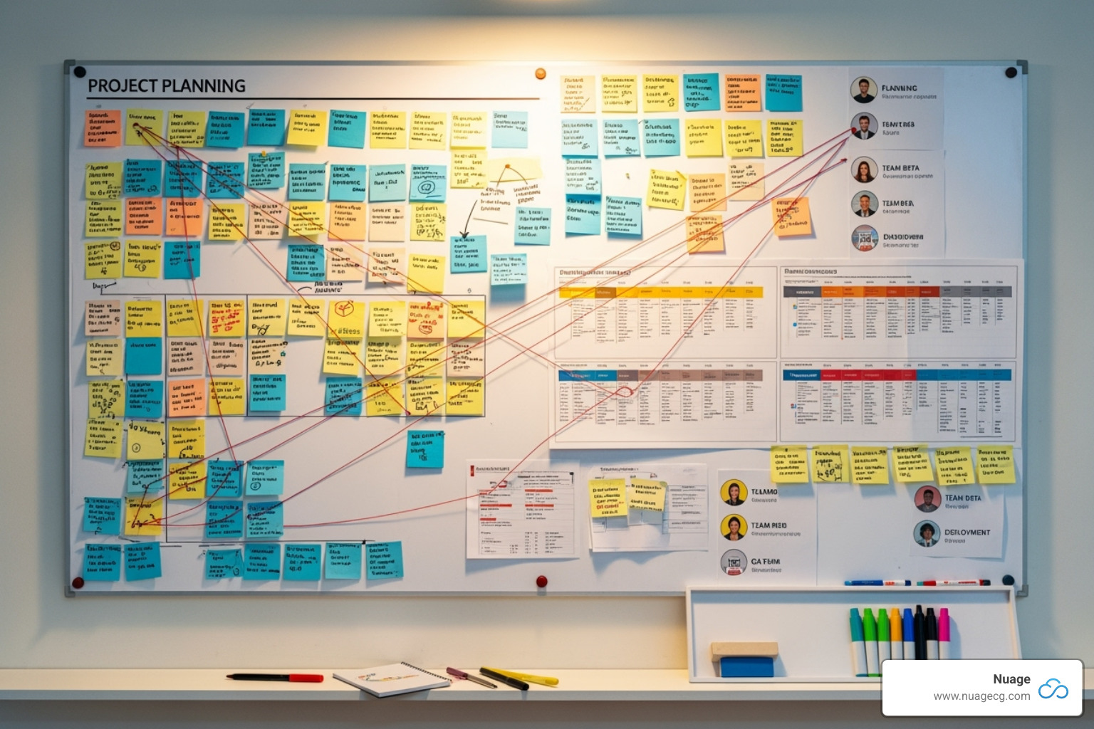 Project planning board for NetSuite to Salesforce migration - netsuite to salesforce migration