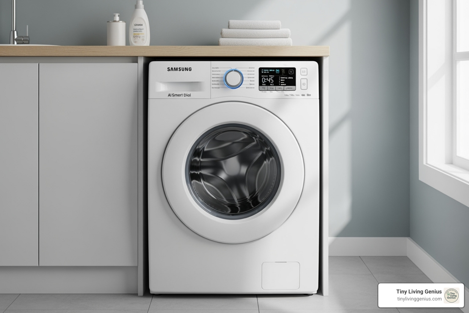 Samsung WW25B6900AW - Best compact washing machine