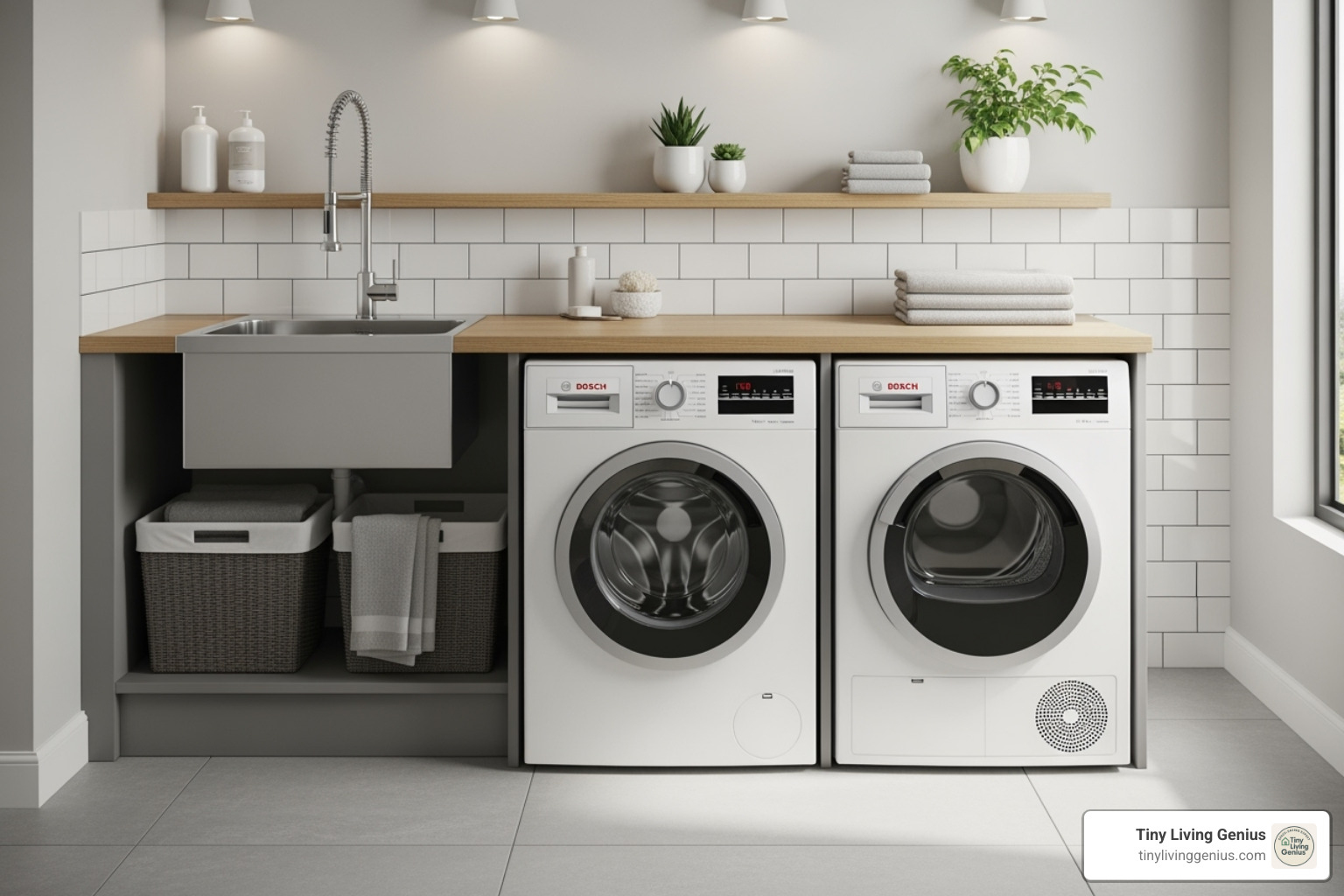 Bosch 300 Series WGA12400UC - Best compact washing machine