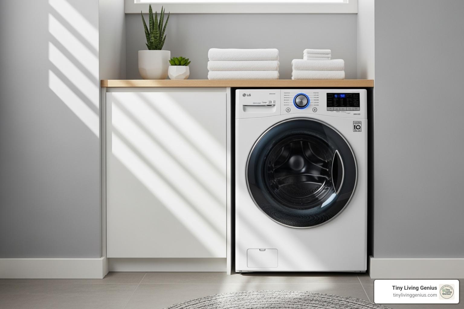 LG WM3488HW all-in-one washer dryer - Best compact washing machine