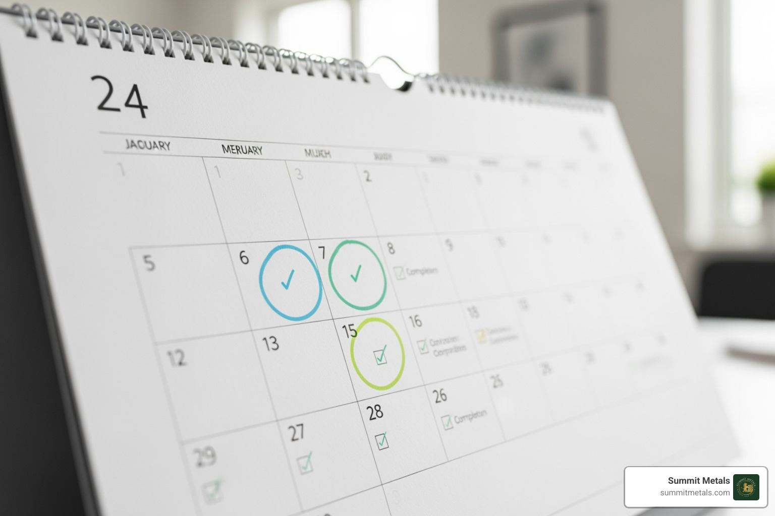calendar with recurring investment dates highlighted, symbolizing consistency and discipline - auto-invest program