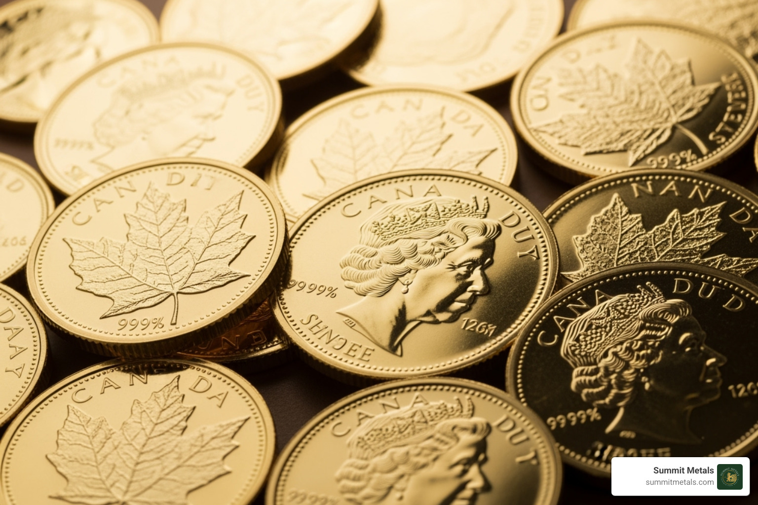 Evolution of the monarch's portrait on Canadian Gold Maple Leaf coins - canadian gold maple leaf coins for sale