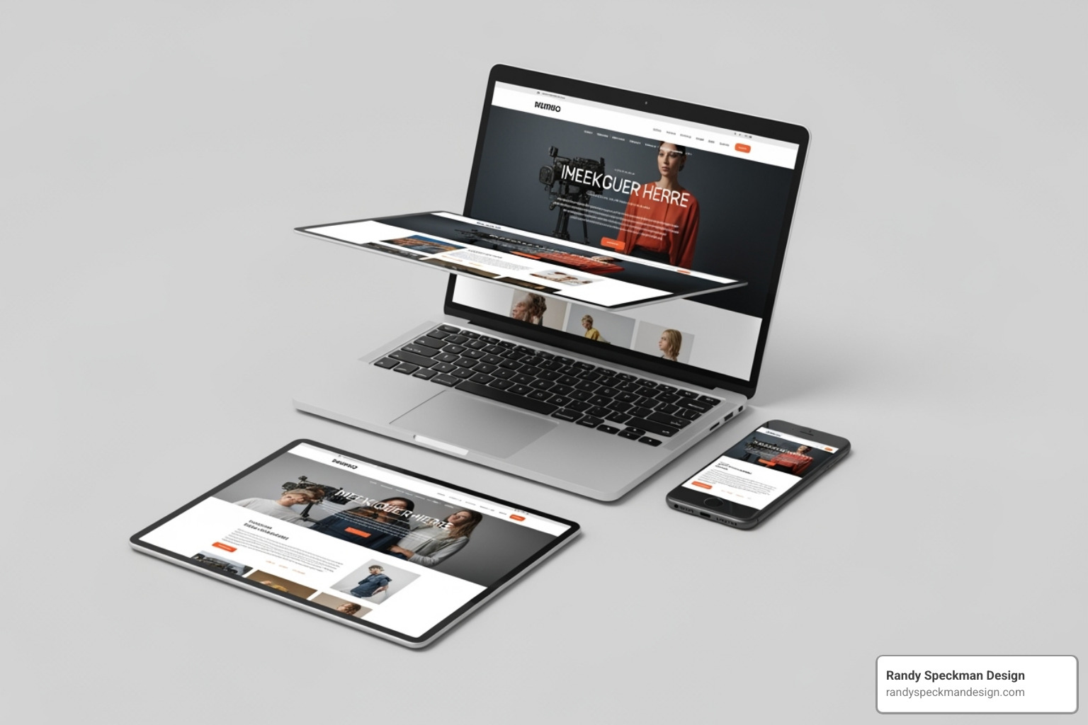 Professionally designed website on multiple devices - increase online visibility Professionally designed website on multiple devices - increase online visibility
