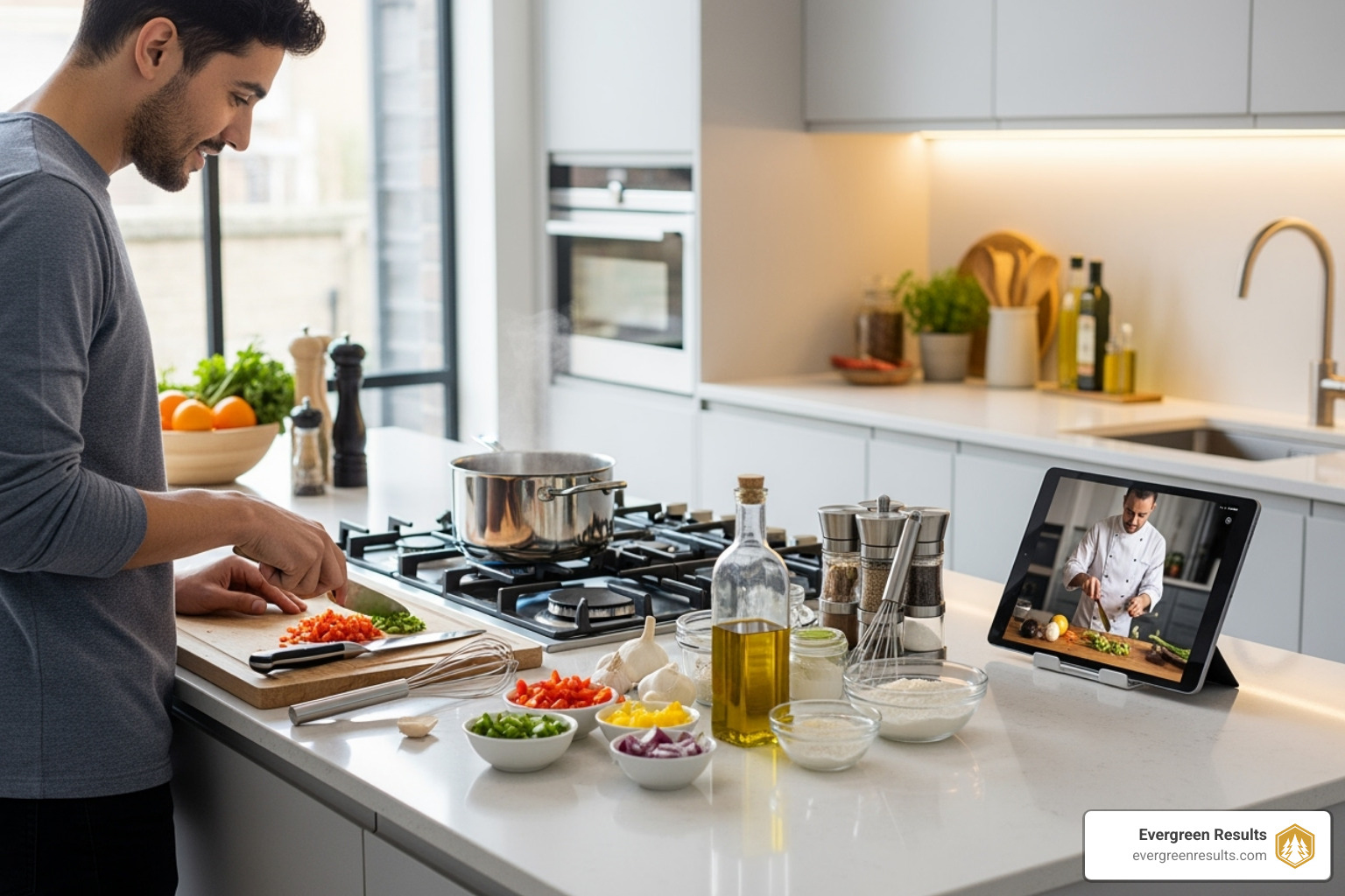 virtual cooking class - digital marketing food industry