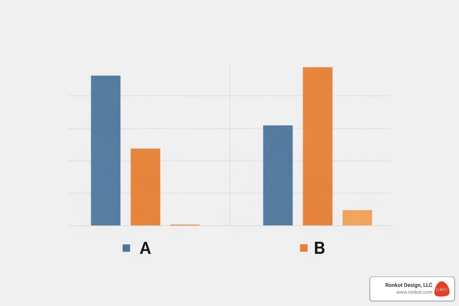 A/B testing results chart - Email marketing strategy development A/B testing results chart - Email marketing strategy development