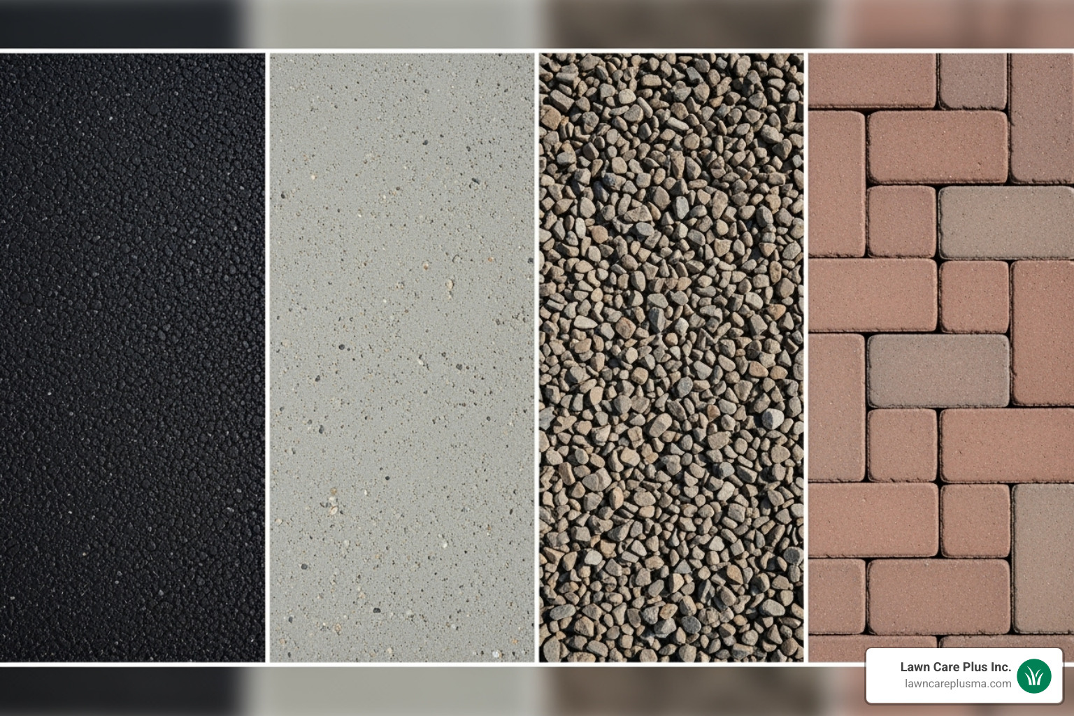 material samples - how much does it cost to replace a driveway