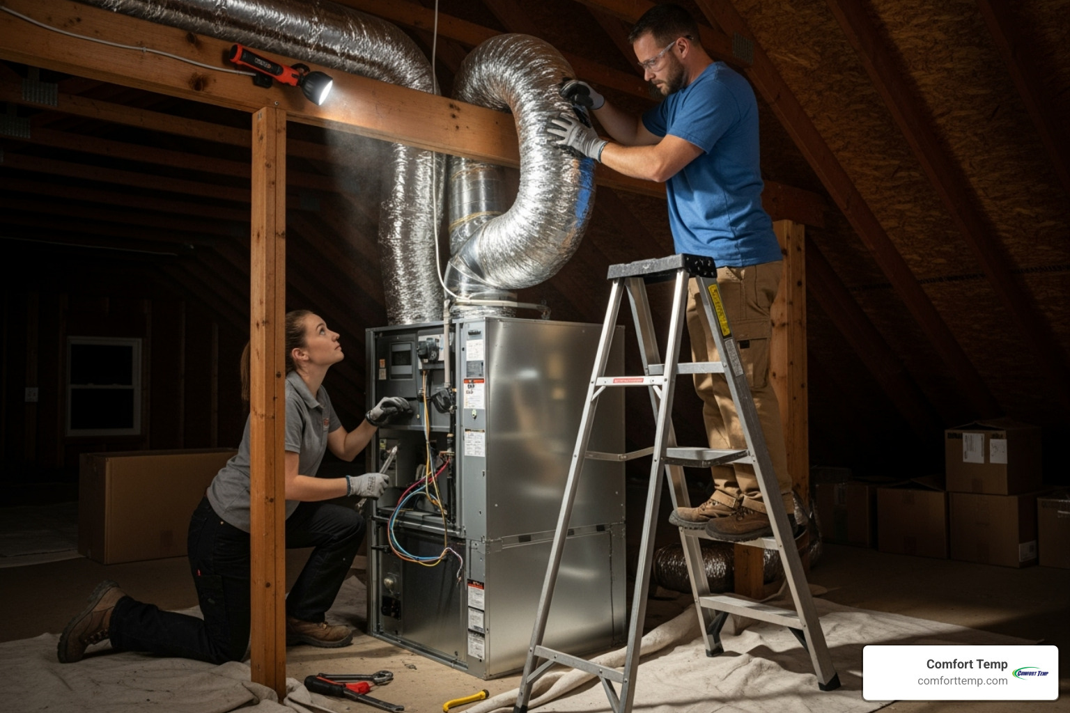 technicians installing indoor air handler - ac installation jacksonville fl technicians installing indoor air handler - ac installation jacksonville fl
