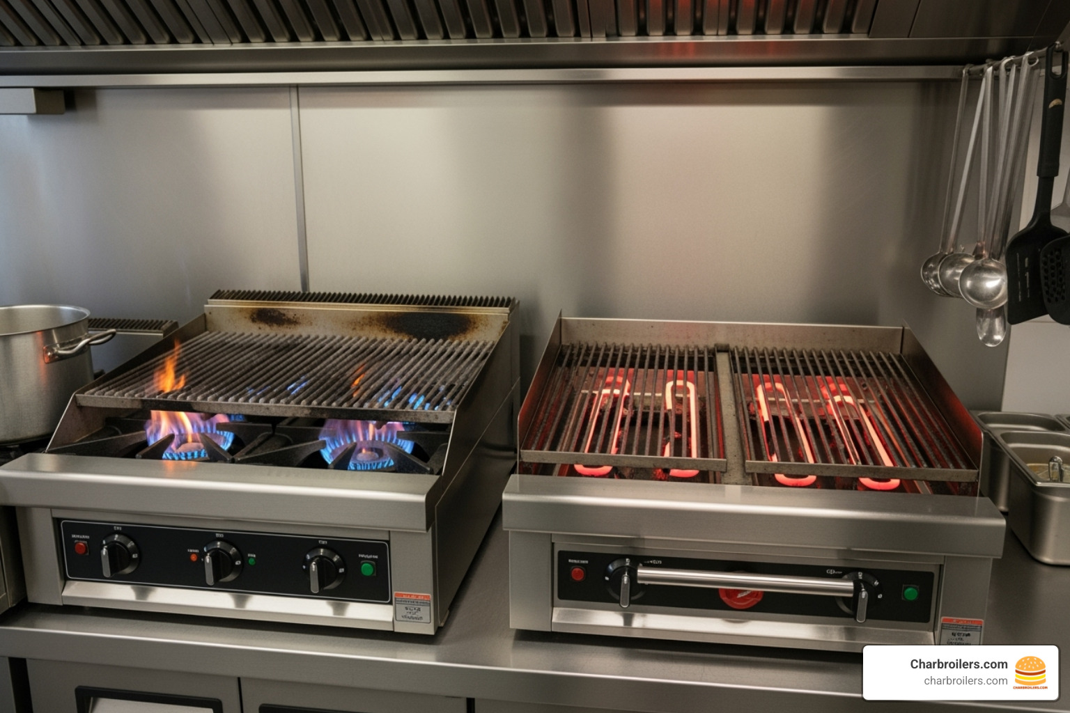 gas and electric charbroilers - charbroilers restaurant