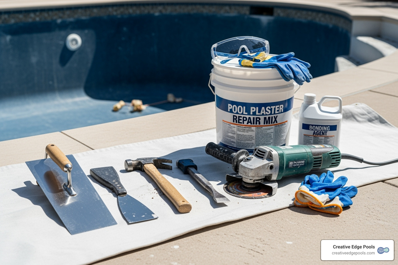 tools and materials for plaster repair - concrete pool plaster repair tools and materials for plaster repair - concrete pool plaster repair