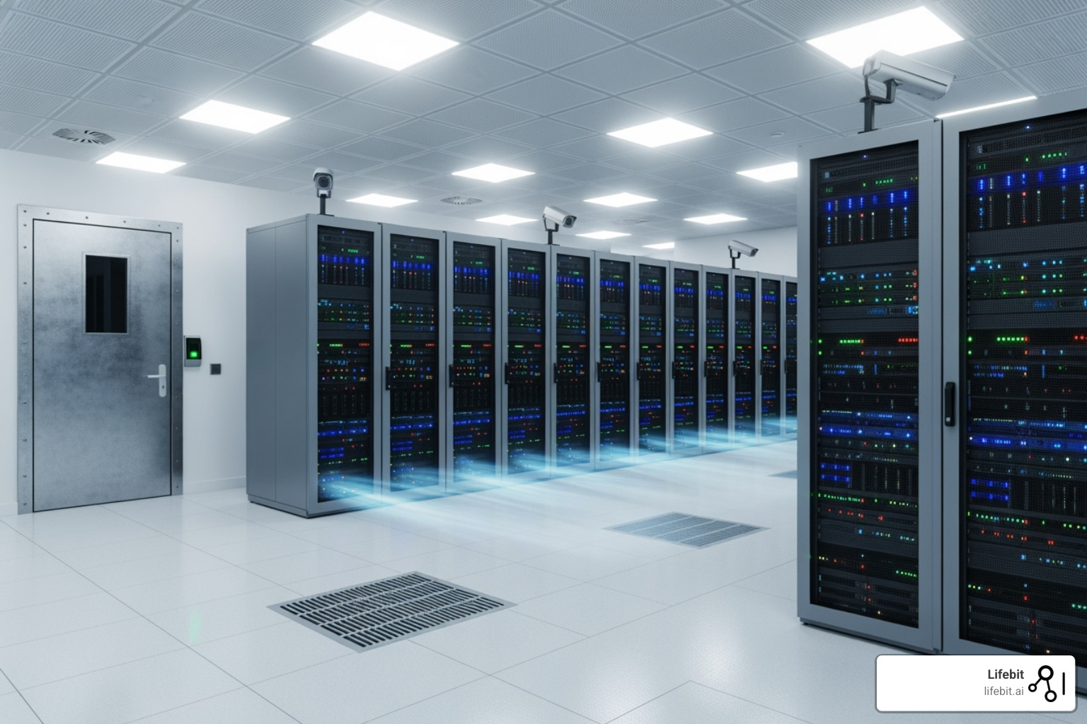 Secure data center - electronic medical record systems