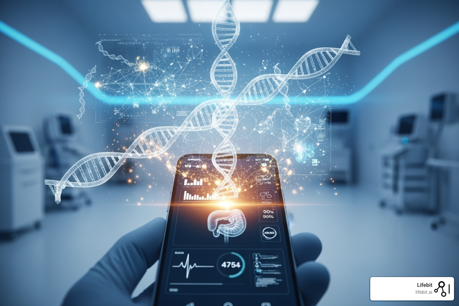 AI genomics mobile health integration - electronic medical record systems