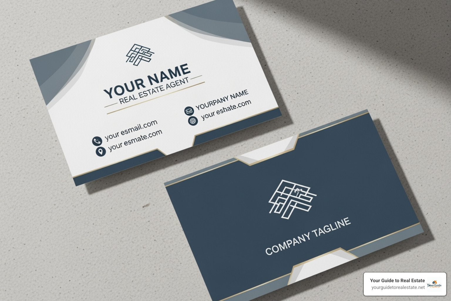 Compliant real estate business card showing correct REALTOR® trademark usage with name and firm - realtor trademark