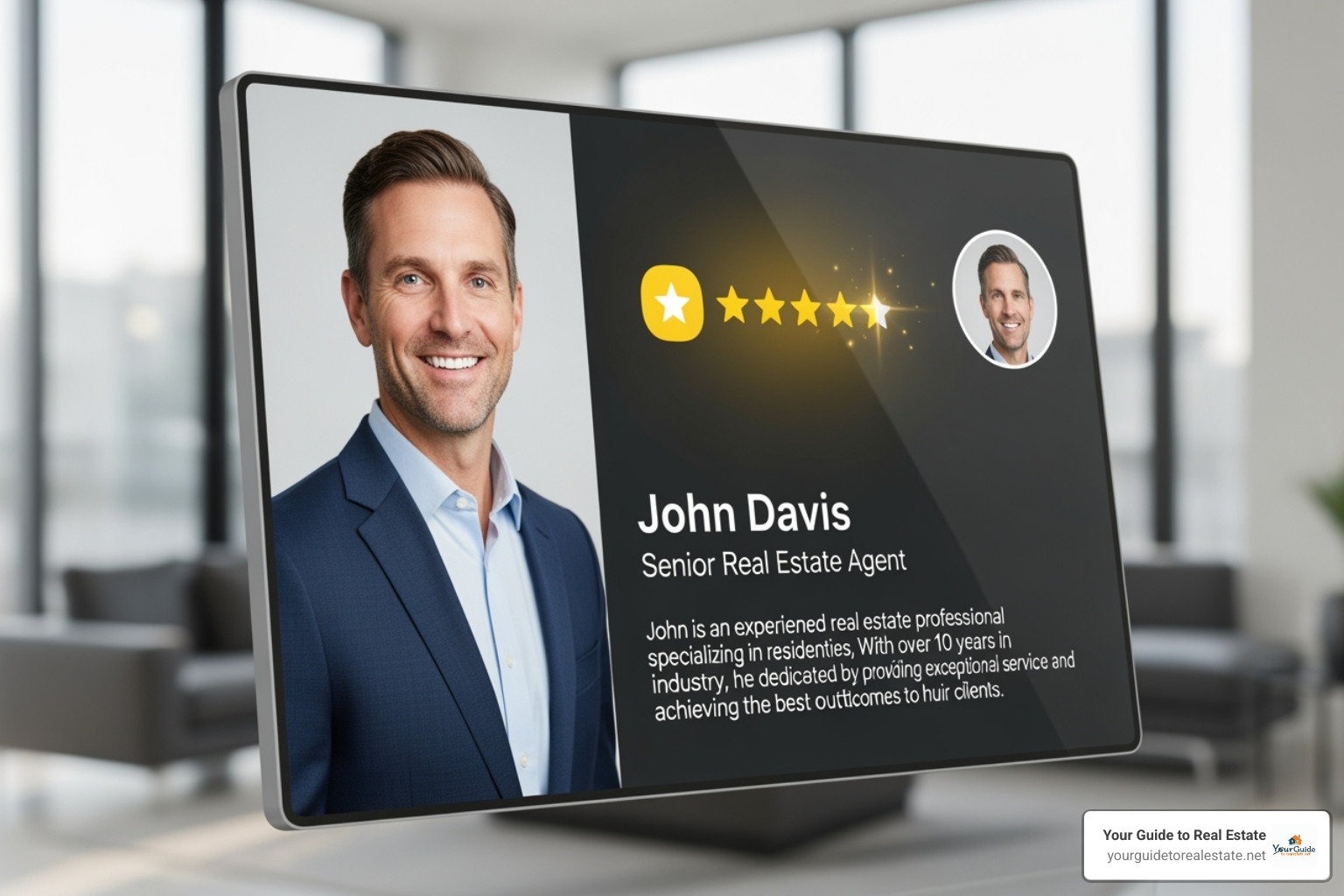 realtor agent 5 star rating profile - realtor reviews