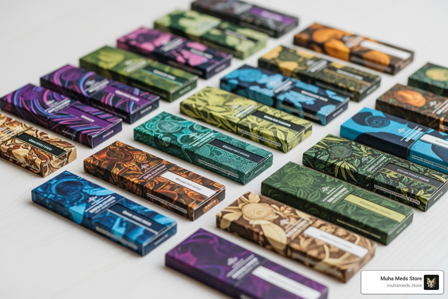 Collection of Packwoods flavor packages - Packwoods for sale