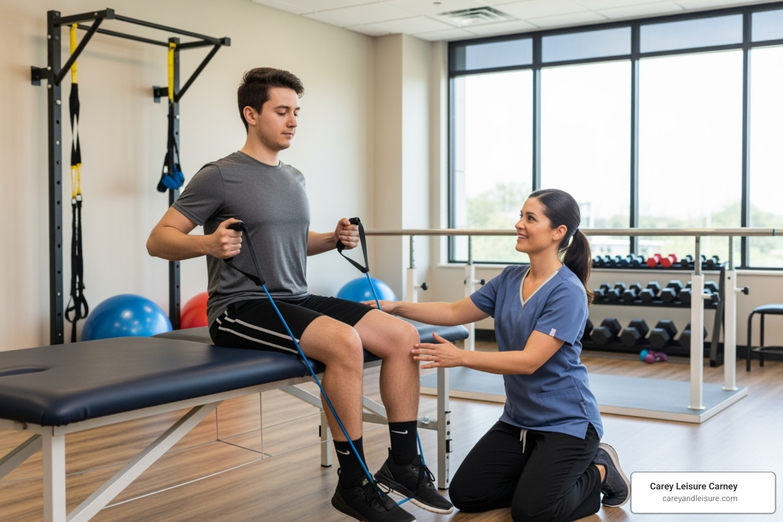 person in physical therapy with a therapist - compensation after accident person in physical therapy with a therapist - compensation after accident