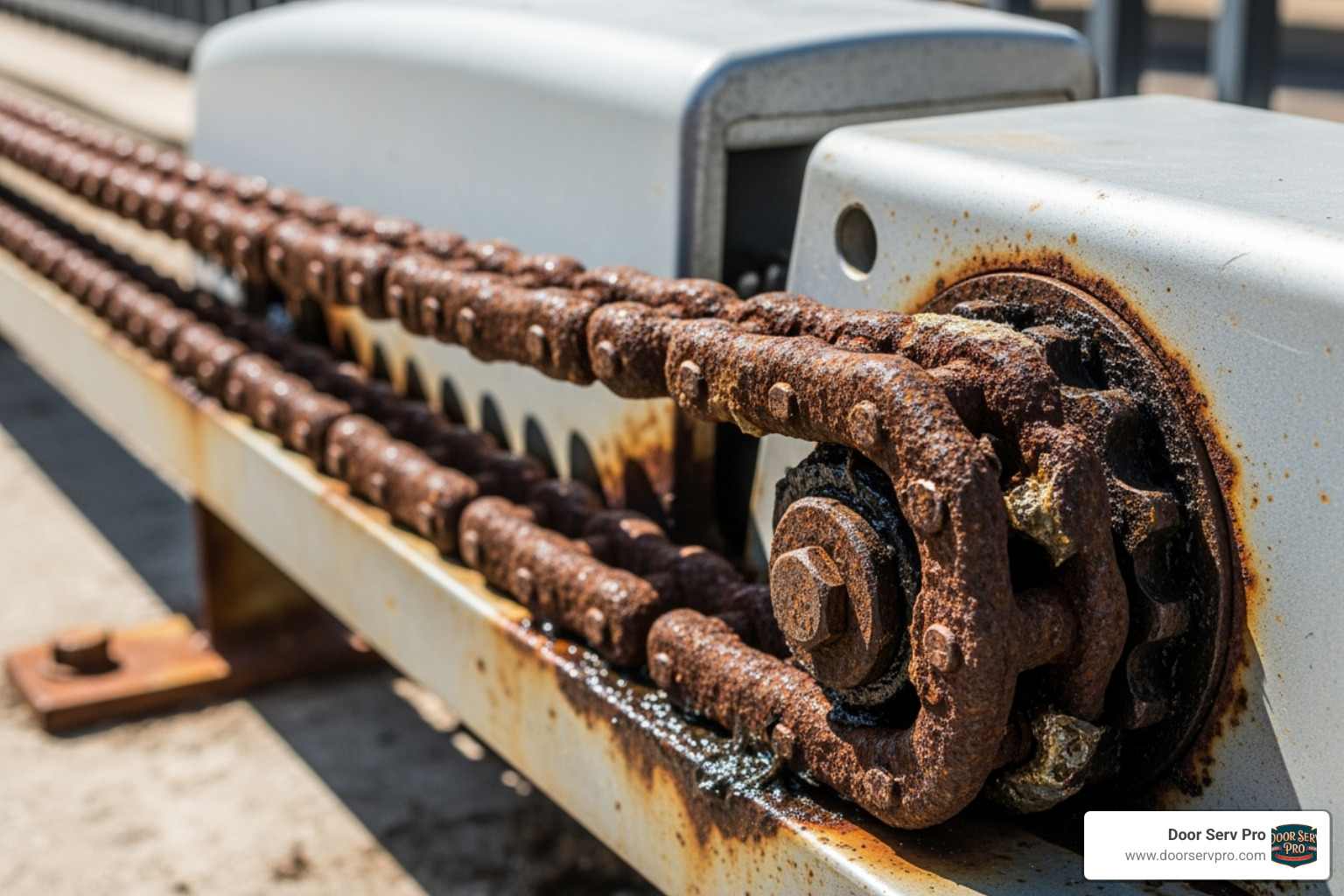 corroded chain on a sliding gate operator - driveway gate repair chambersburg pa corroded chain on a sliding gate operator - driveway gate repair chambersburg pa