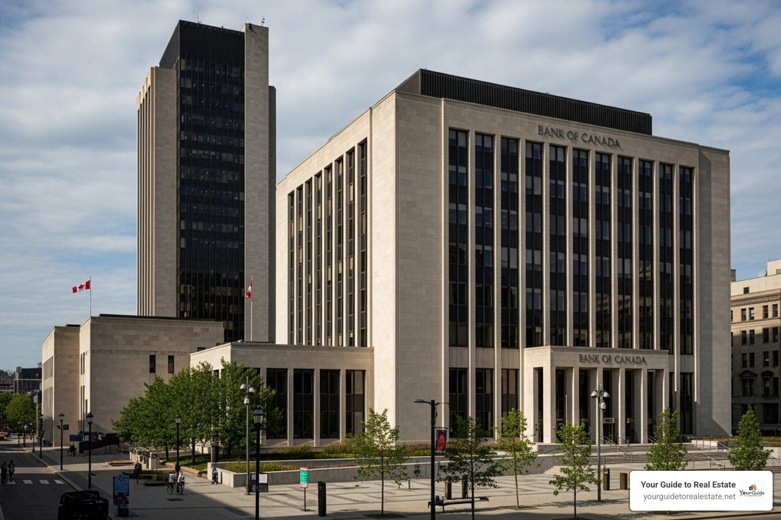 Bank of Canada building - will interest rates go down