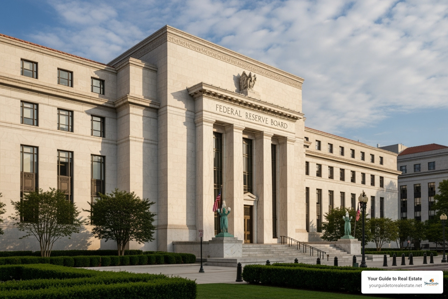 Federal Reserve building - will interest rates go down