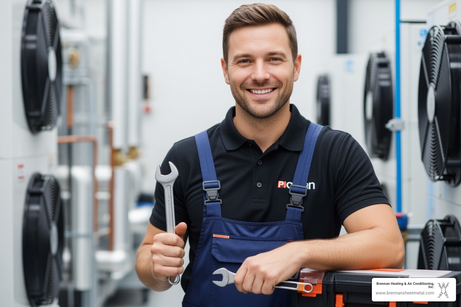 refrigeration technician smiling - business refrigeration service murrayville