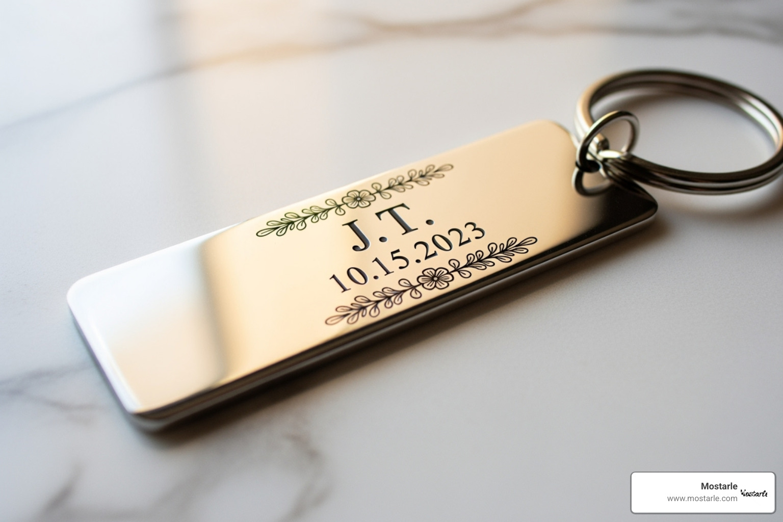 a personalized item like an engraved keychain or a photo mug - creative Christmas gifts