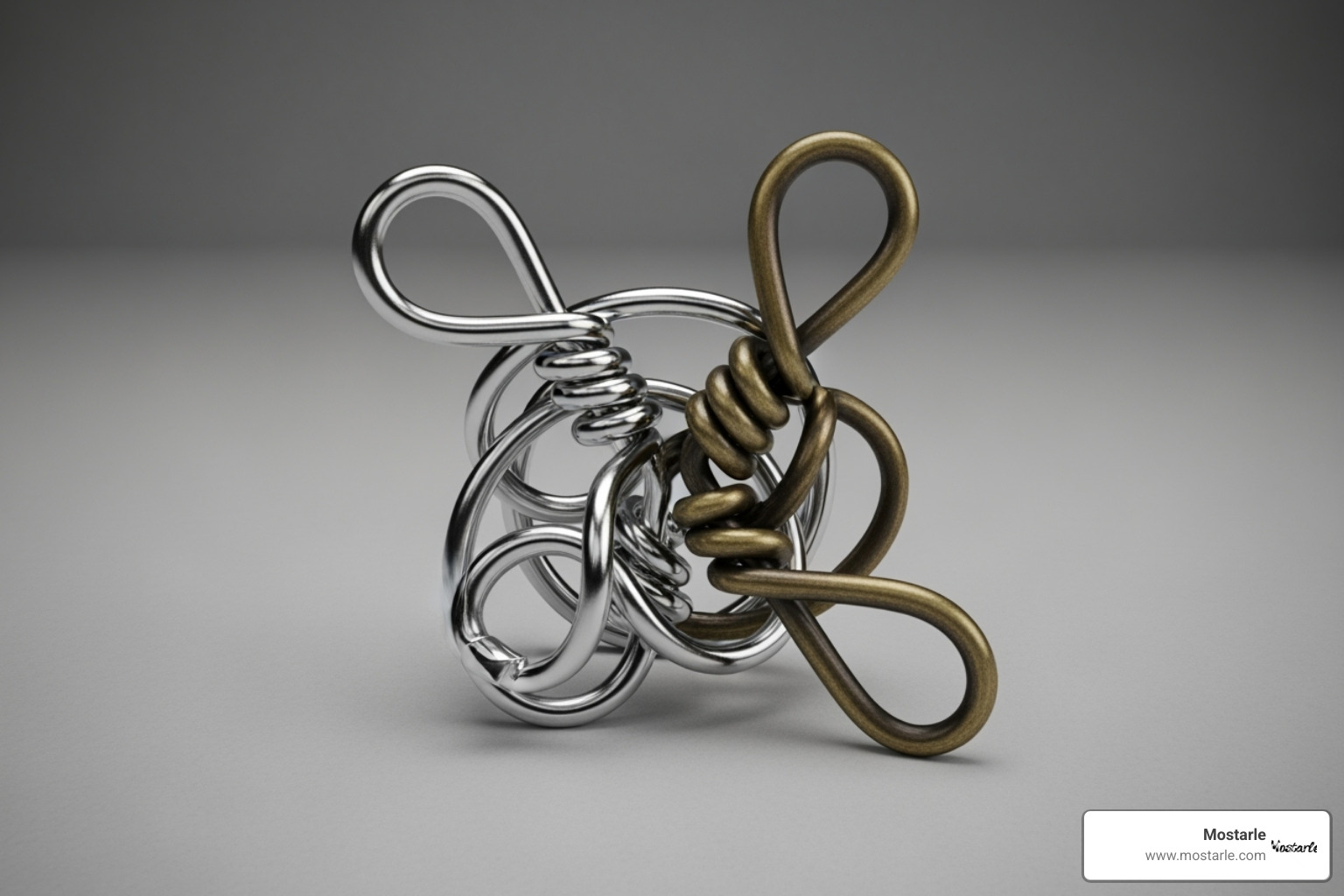 classic Mostarle dismess wire puzzle - complex metal puzzles