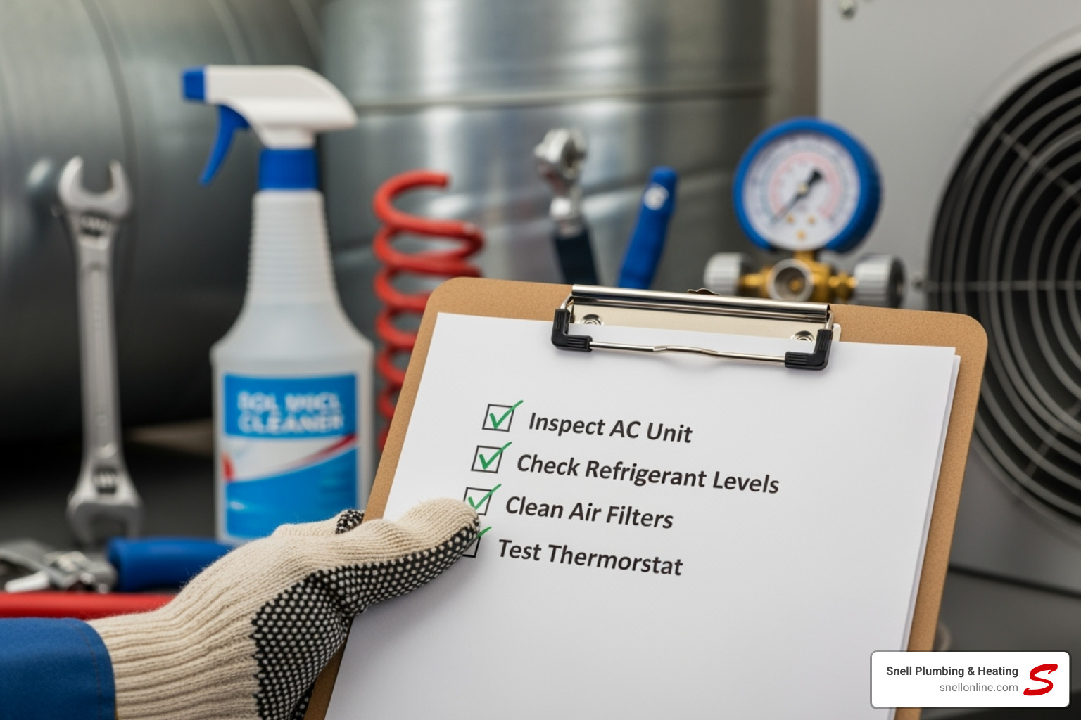 HVAC technician's checklist - annual heating maintenance riverton HVAC technician's checklist - annual heating maintenance riverton