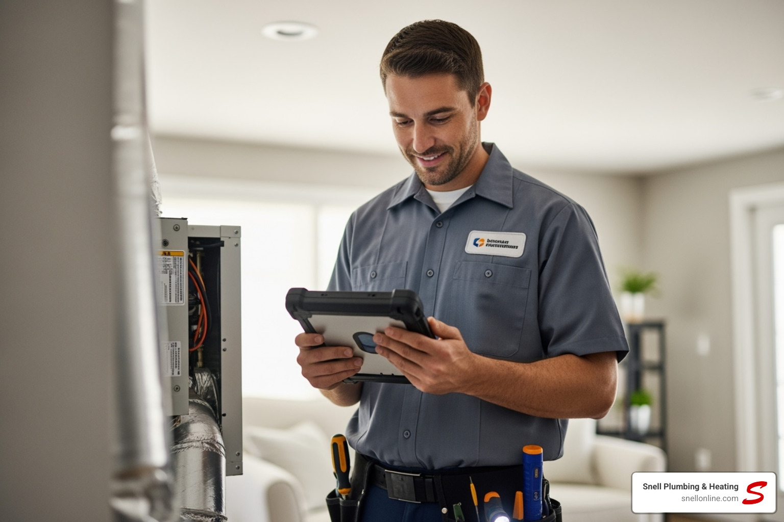 technician performing home assessment - ac installation virden il technician performing home assessment - ac installation virden il
