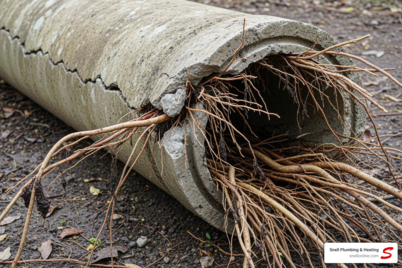 Tree roots removed from a sewer pipe - repair clogged drain springfield il Tree roots removed from a sewer pipe - repair clogged drain springfield il