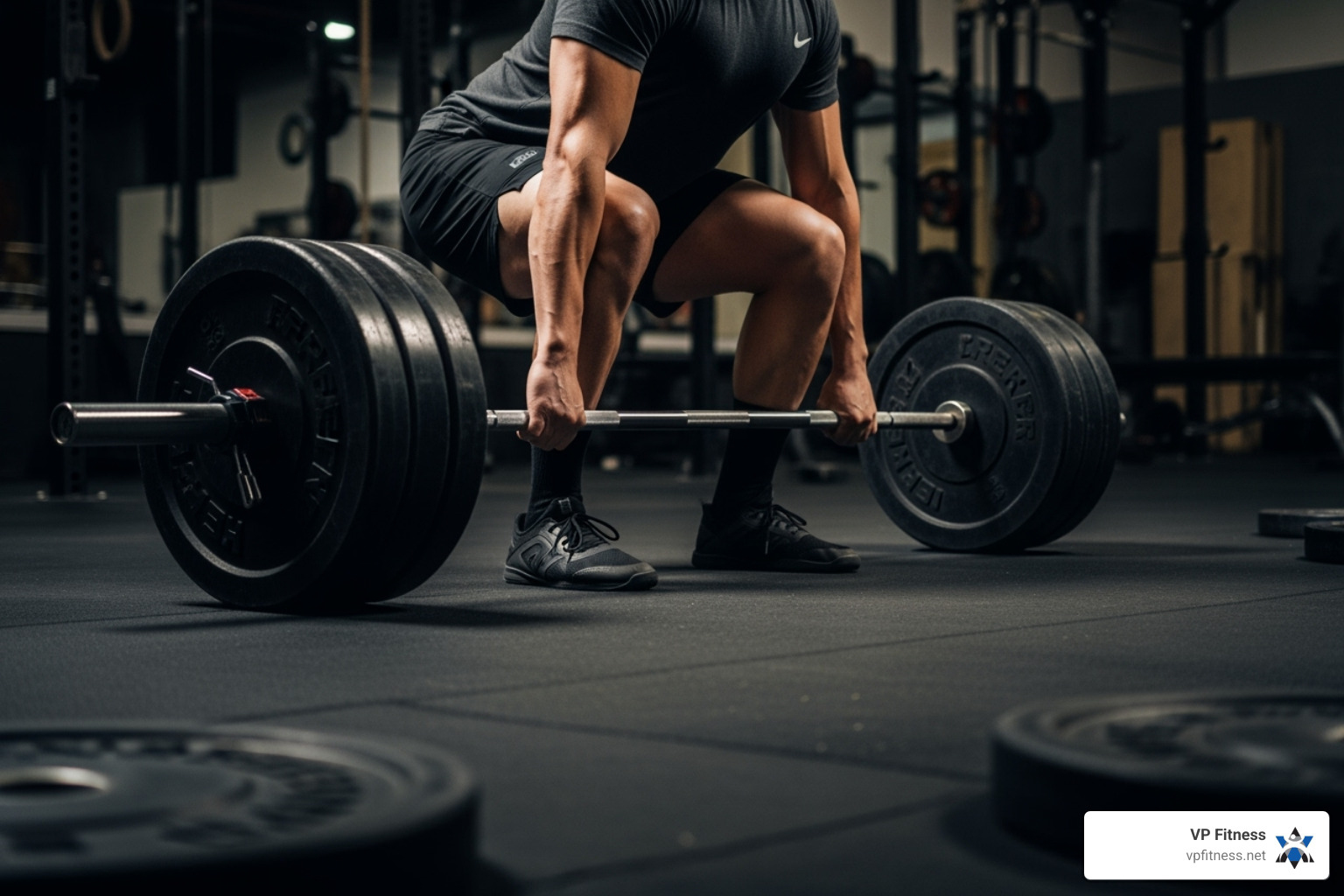 person performing a conventional deadlift - Deadlift technique tips