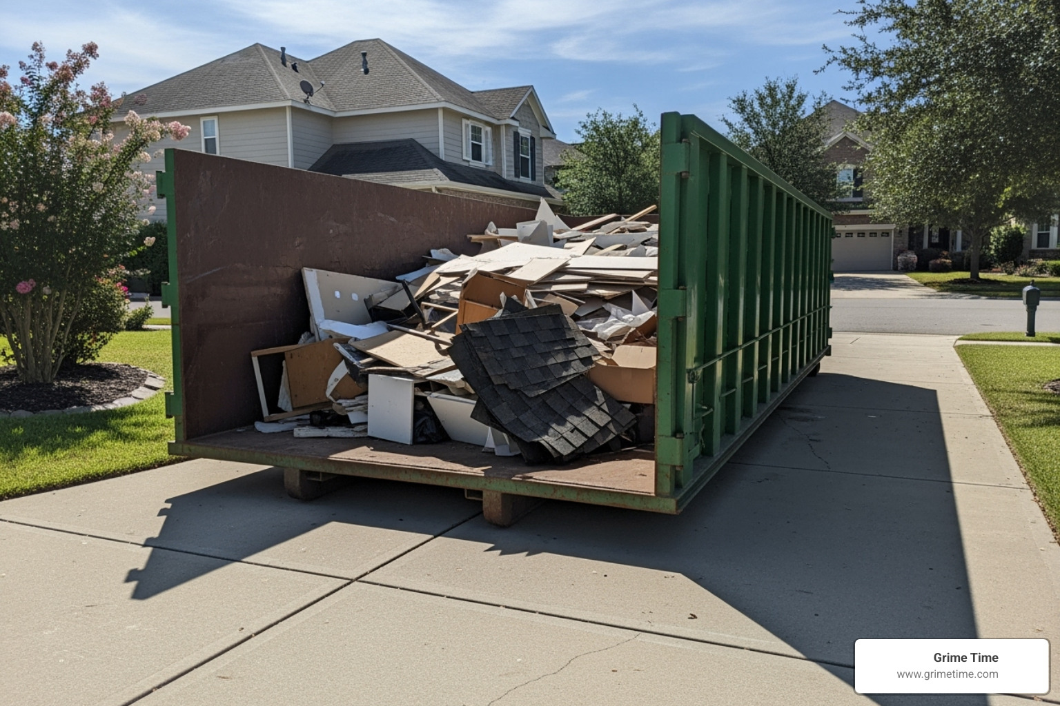 dumpster being loaded evenly, with no debris sticking out over the top - dumpster rental elgin dumpster being loaded evenly, with no debris sticking out over the top - dumpster rental elgin