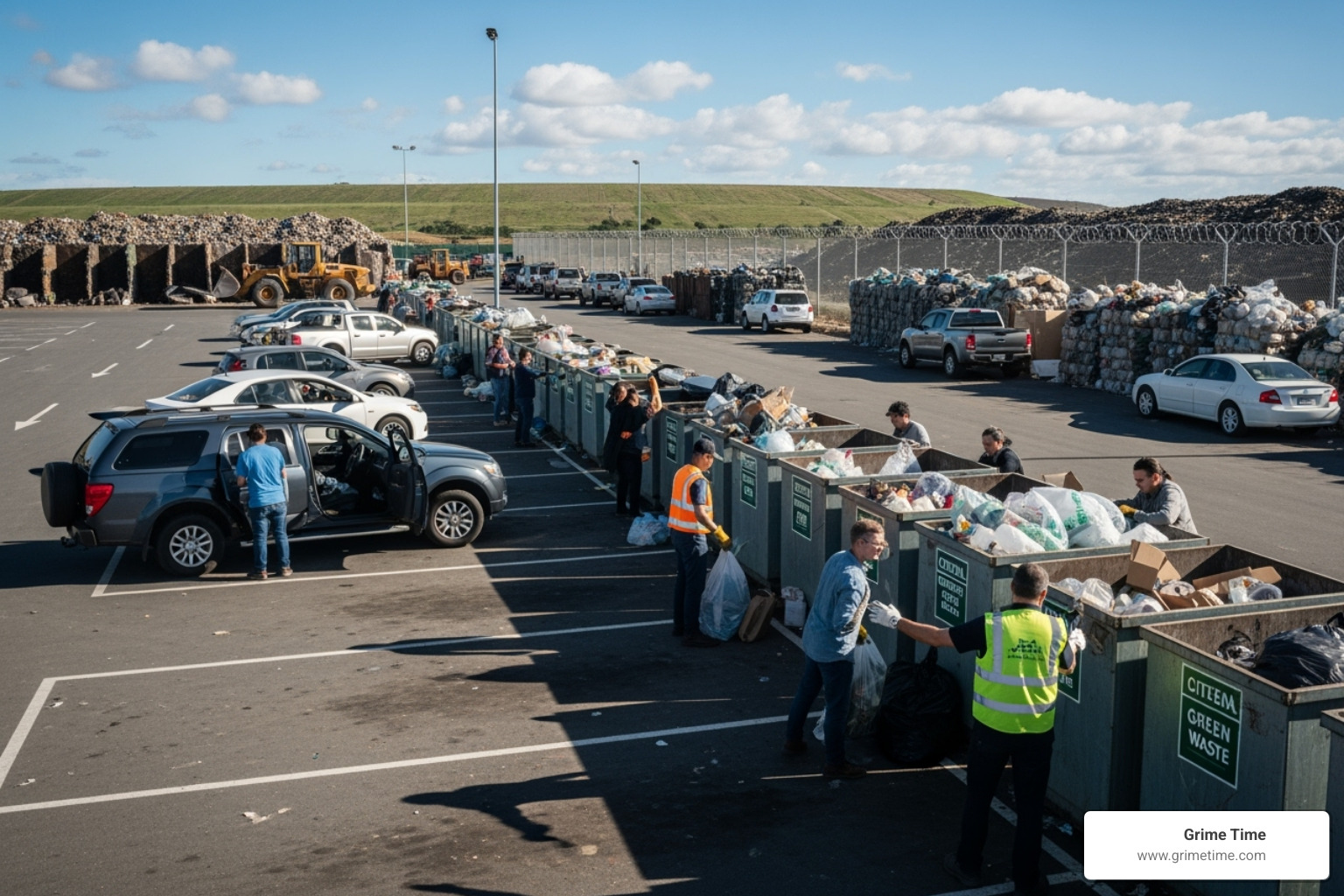 citizen drop-off area - cedar park dump