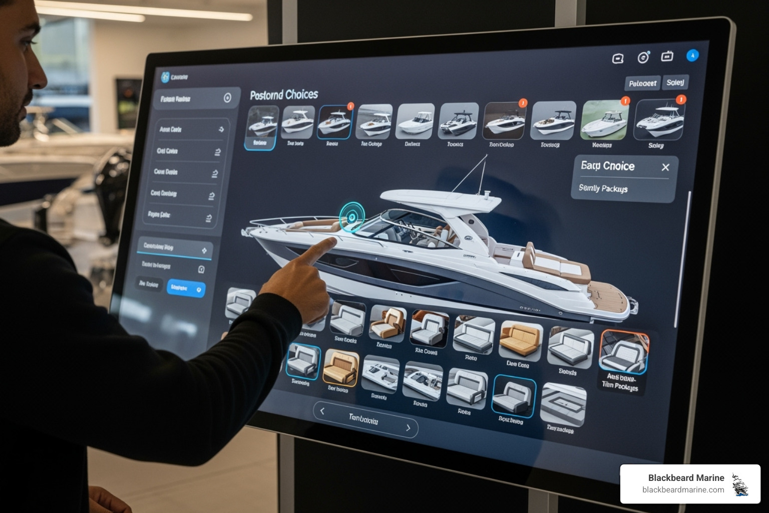 boat's color and upholstery selection tool - luxury family boats boat's color and upholstery selection tool - luxury family boats