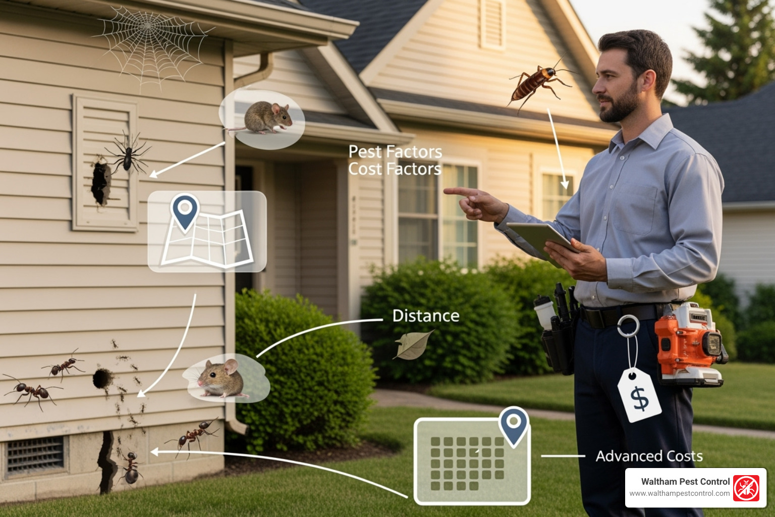 exterminator cost factors - belmont exterminator