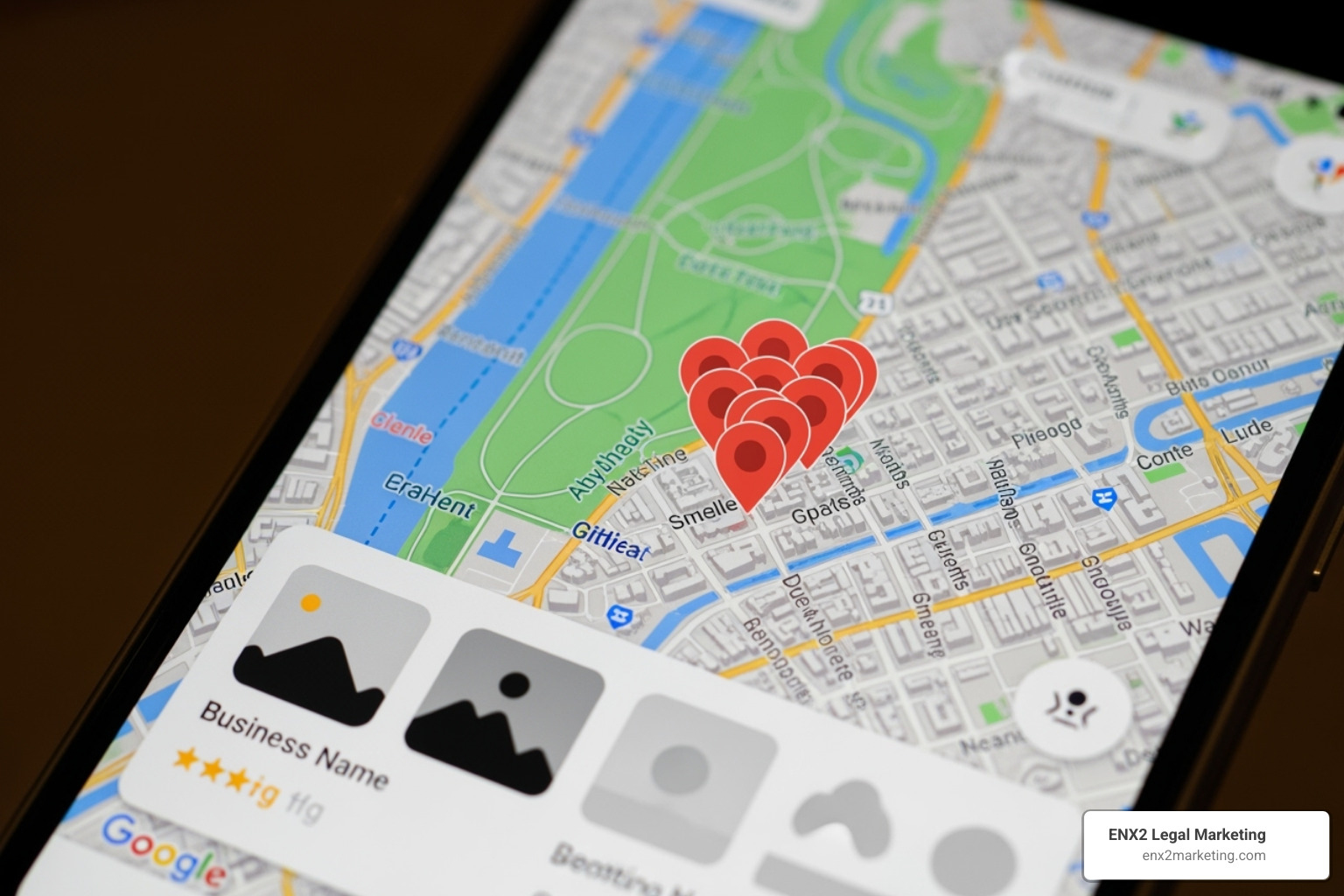 Google Maps search result for a local NYC business - seo new york