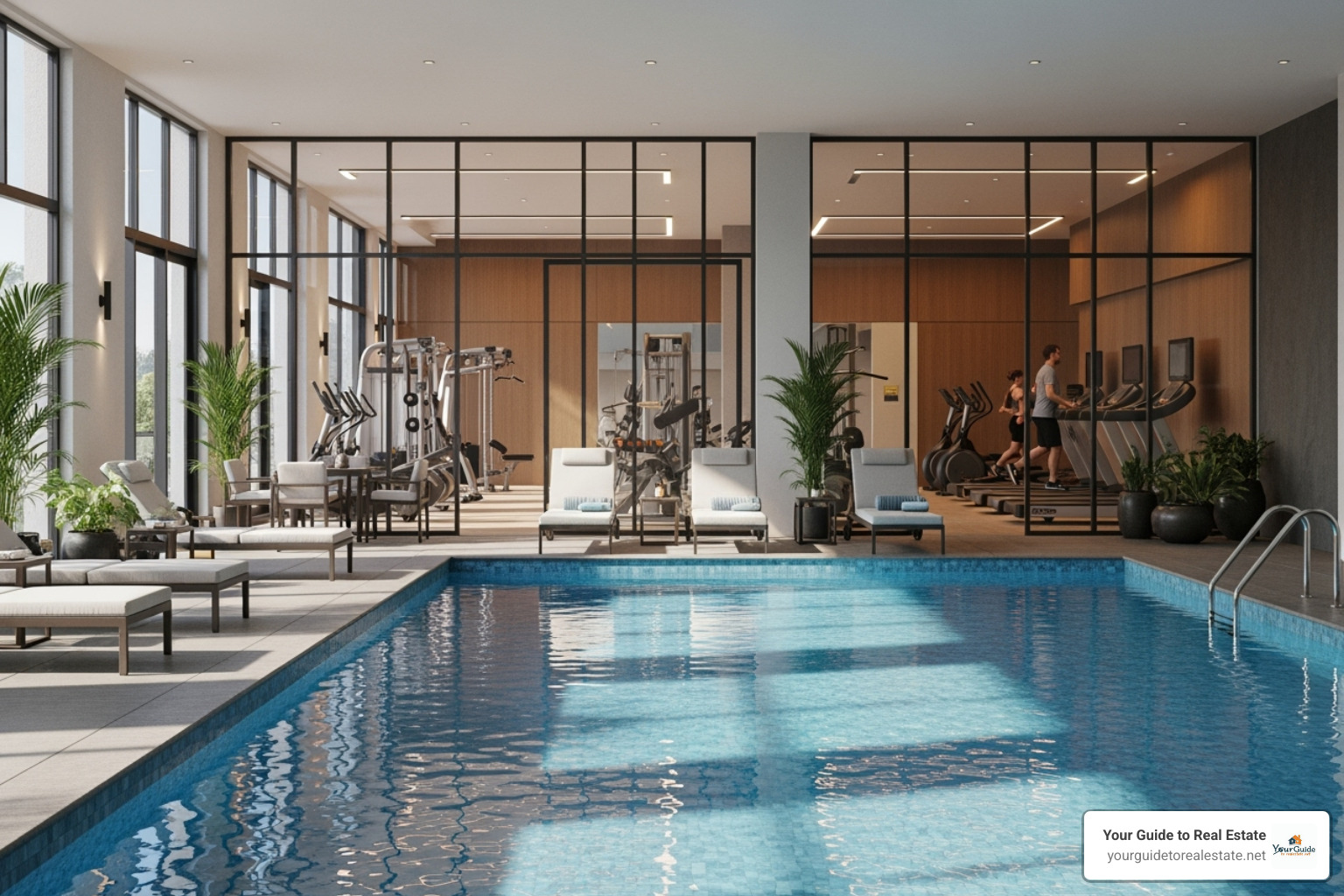 shared condo amenity like a pool or gym - condo association insurance