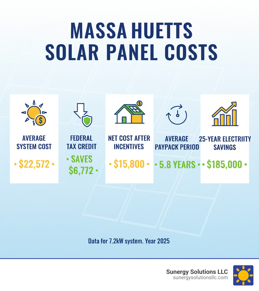 Cost of Solar Panels Massachusetts 2025: Ultimate Savings