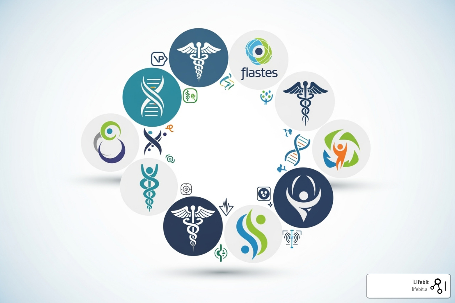Logos of prominent rare disease organizations such as NORD, NCATS, and RDCRN, symbolizing collaboration in rare disease research - rare diseases registry
