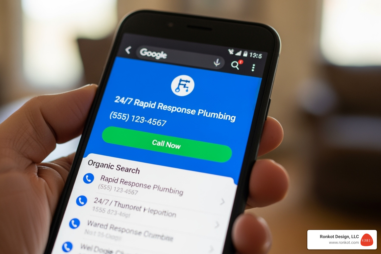 Google Ad for emergency plumber - digital marketing for contractors Google Ad for emergency plumber - digital marketing for contractors