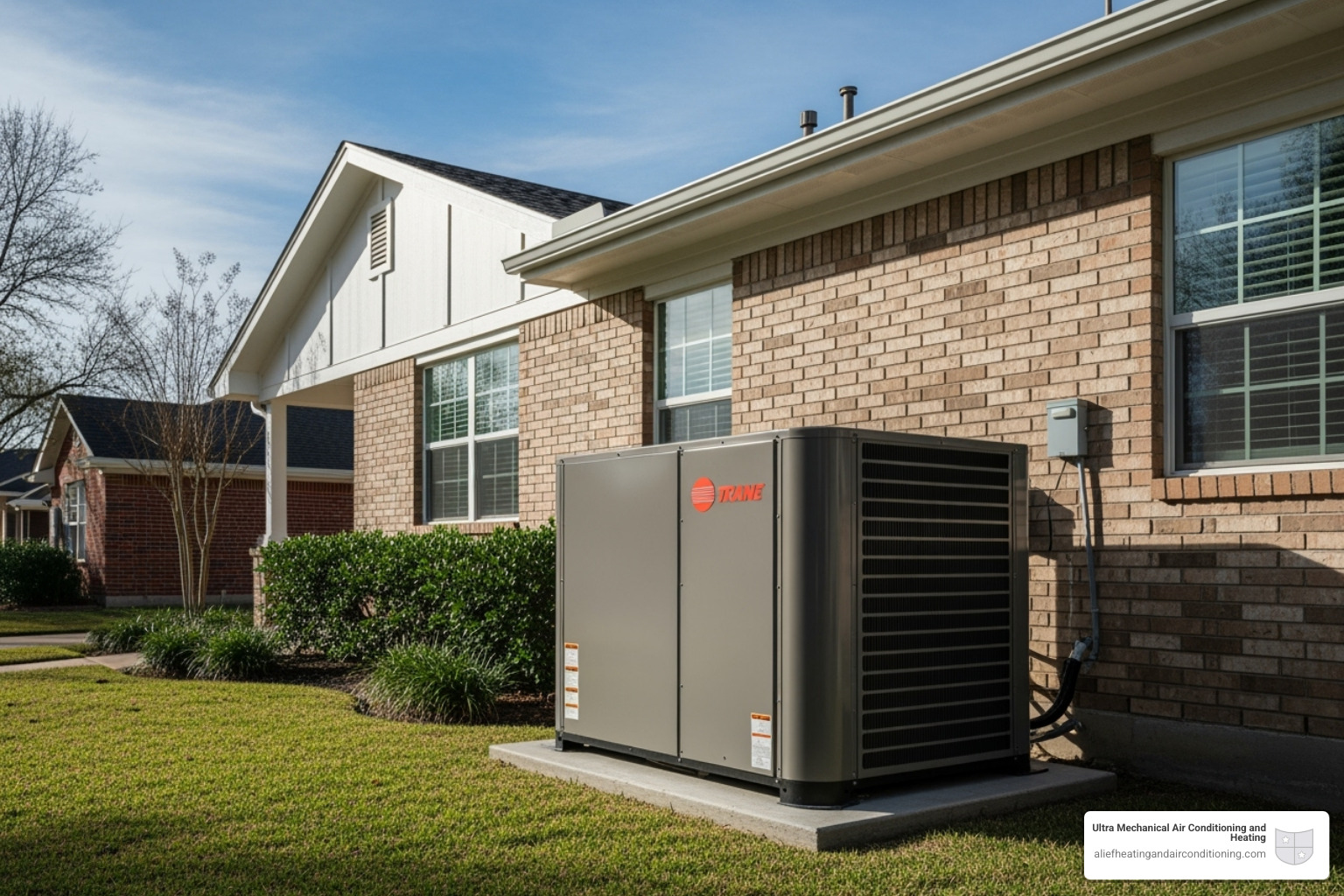 Trane systems for Houston homes - install trane hvac houston
