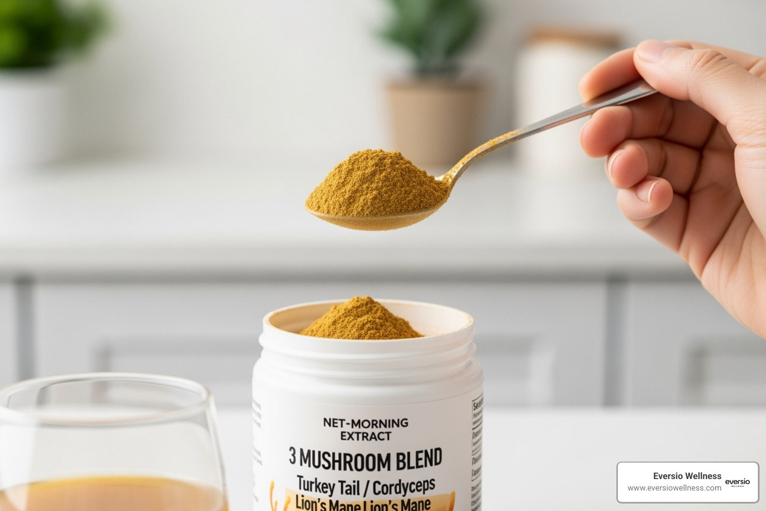3 Mushroom Blend - (The Awaken Blend) - Organic Extracts - Premium Functional Mushrooms
