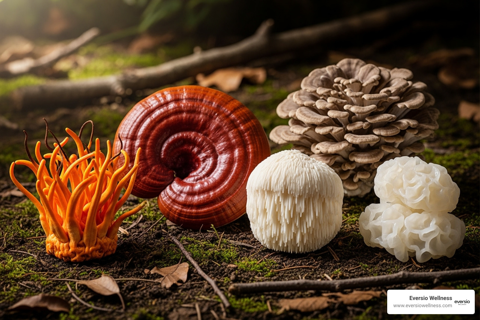 5 Mushroom Blend – The NEW Blend – Organic Extracts - Premium Functional Mushrooms